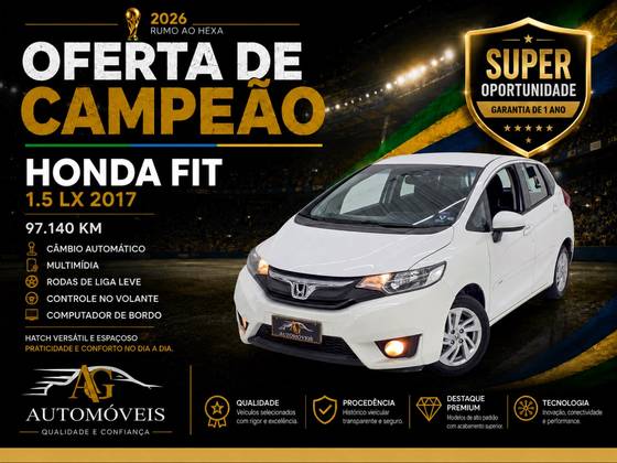HONDA FIT 1.5 LX 16V FLEX 4P AUTOMÁTICO HONDA FIT 1.5 LX 16V FLEX 4P AUTOMÁTICO